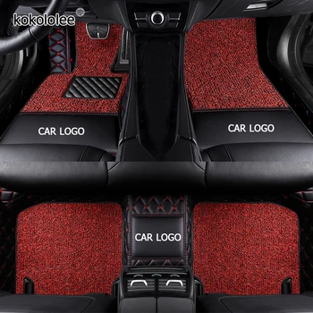 KOKOLOLEE po Meri LOGO avto predpražnike za Tesla modeli 3 Model S MODEL X avto dodatki styling