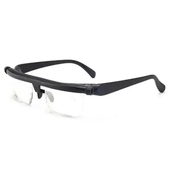 3X Nastavljive Očala Brez Recepta Leče za Kratkovidan Daljnovidno Računalnik Branje Vožnje Vrhnja Spremenljivka Poudarek Očala