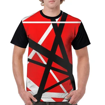 Van Halen T Shirt Evh 5150 Proge T-shirt Kratkimi Graphic Tee Shirt Poliester Grafični Moški/mowen Poletje Super Tshirt