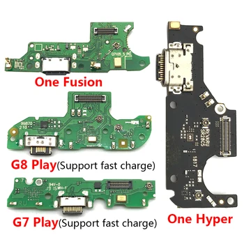 50Pcs , USB Polnjenje Dock Priključek Za Moto G3 G4 G5 G6 G7 G8 Igrajo Plus Ena Vizija Akcijskega Fusion Makro Hiper P30 Igrajo Opomba