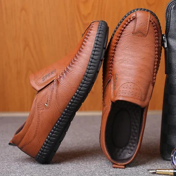 2020 italijanski black formalno čevlji moški poslovnih loafers poročno obleko, čevlji moški lakasto usnje oxford čevlji za moške chaussures *