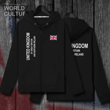 UK Združeno Kraljestvo Velika Britanija GBR plašč mens fleeces hoodies zimske moške jakne pletene jope in narod majica oblačila 2018