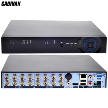 GADINAN 16 Kanal AHD 1080N DVR /Omrežja, le 8*1080P;16*960P;4*3 M;4*5M CCTV Video Snemalnik DVR NVR HVR 3 V 1 Varnostni Sistem