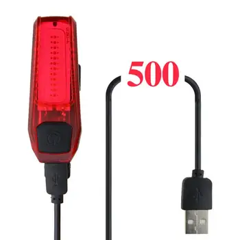 Kolo Zadaj Rep Svetlobe LED USB Polnilne Kolesarska Čelada Nazaj paket Varnost opozorilna lučka Zadaj spredaj gorsko Kolo Dodatki