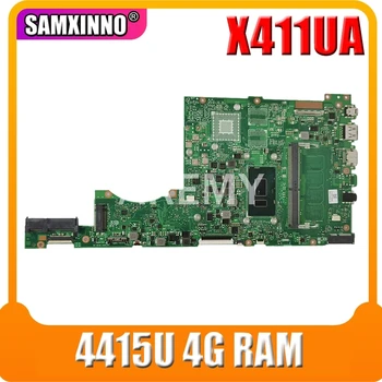 Akemy Za Asus X411 X411U X411UN X411UQ Prenosni računalnik z Matično ploščo X411UA MainBoard Preizkušen W/ 4415U 4G RAM
