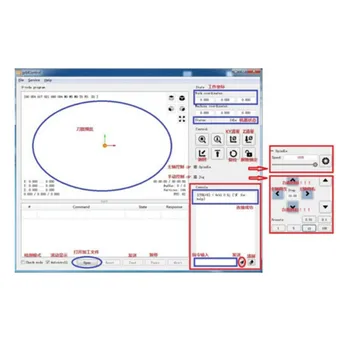 2 Os GRBL 1.1 CNC Laserski Sistem za Nadzor Usmerjevalnik/Laser Graverja Nadzorni Odbor brez Povezave na krmilnik USB Port za Krmilnik Kartico