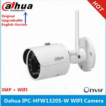 Original Dahua IPC-HFW1320S-W 3MP IR30M IP67 vgrajeno SD reža za Kartico WIFI kamera podporo p2p zamenjajte IPC-HFW2325S-W IP kamere