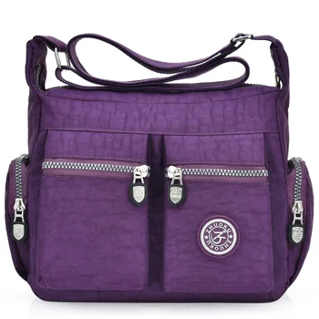2020 ženske torbe novo nepremočljiva ramenski & crossbody vrečke zadrgo najlon moda križ potovanja žensk messenger bag