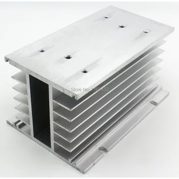 FHSH01-300 300*100*80 mm SSR hladilnega telesa tekmo 6pcs enofazni polprevodniški rele aluminijasto hladilno / radiator