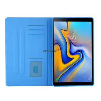 Flip Lupini Primeru Za Samsung Galaxy Tab A7 10.4 2020 Kritje SM-T500 SM-T505 SM-T507 T500 Funda Tablet Naslikal Lupini Coque Capa