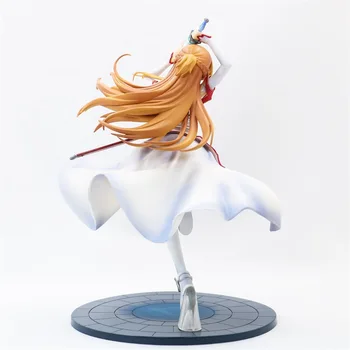 20 cm SAO Sword Art Online Yuuki Asuna Akcijska Figura, Vitezi Krvi Ver. 1/8 Obsega PVC Zbirka Model Igrače