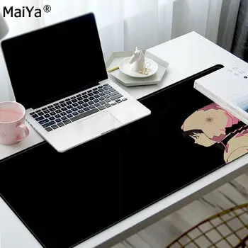 Serijska Poskusi Lain Anime laptop Gaming miška ploščica Velikosti za veliki Rob Zaklepanje Hitrost Verzija Igre Tipkovnico Pad
