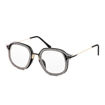 Ročno izdelan modni očala ženske seksi mačka oči luksuzni Nosorogovo navaden očala clear leče obravnavi očala za dekleta odtenki ženski