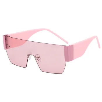 Pisano Razkošje Enem Kosu Pilotni sončna Očala Ženske 2020 Letnik Rimless sončna Očala Moških Oculos Feminino Gafas Lentes De Sol UV400