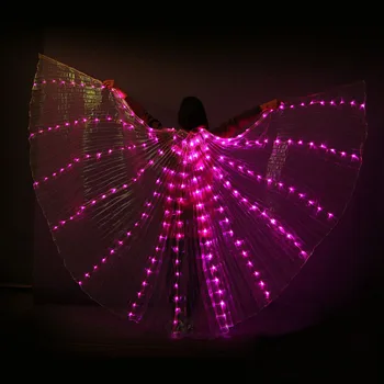 Ples LED Krila sveti Halloween Kostumi Stopnji Uspešnosti Oblačila za Odrasle WXV Prodaje