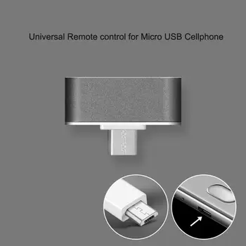 Micro USB Universal klimatska Naprava/TV/DVD/STB IR Daljinski upravljalnik za mobilni telefon