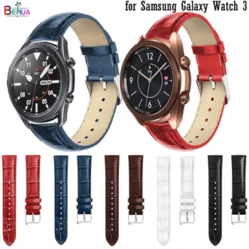Usnje Zamenjava Watch Trak Pasu za Samsung Galaxy Watch 3 45mm 41mm Zapestnica band Za Huawei watch GT 2 42mm 46 watchbands
