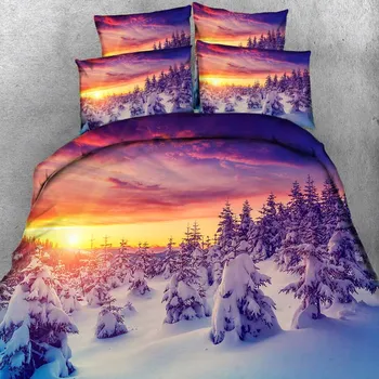GOANG doma posteljnina nabor rjuhe kritje nastavite 240/220 in pillowcases luksuzni domov tekstilne posteljnino postelja kritje božično Presenečenje otroci darilo