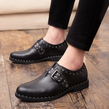 Zakovice black moške loafers obleko čevlje letnik pravega usnja classic jeseni brez vezalke udobno minimalističen
