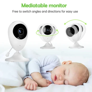 DANMINI Baby Monitor SP880 za 2,4 palčni Brezžični LCD Zaslon S Kamero Night Vision Nadzor Temperature Nadzor Avdio Video