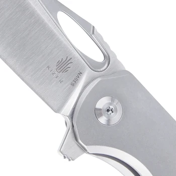 Kizer titana nož Morilec KI3549A1 2020 novo kampiranje nož visoke kakovosti s35vn jekla rezilo noža z flipper odpiranje