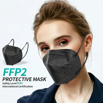 50PCS KN95 Maske ffp2mask 5 Plasti Usta Masko za enkratno uporabo KN95 Respirator ffp3mask FFP3 Zaščitni Obraz Mascarillas Masken CE