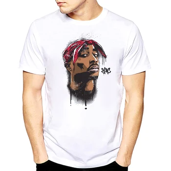 Majica Makaveli Rapper Snoop Dogg Biggie Smalls Eminem J Cole Jay-z. Divjak Hip Hop Rap Glasbe Majica Anime Kratkimi Rokavi Moški
