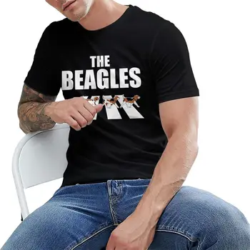 Parodija Beagles Psa T shirt Edinstven po Meri Bombaža T-shirt