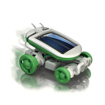 6-v-1 na Sončni Pogon Robot Komplet Igrač Montaža Mini Fan Modela Avtomobila Znanstveni Laboratorij DIY Otroci Tehnologije, Fizike Preizkusa in Pripomočkov