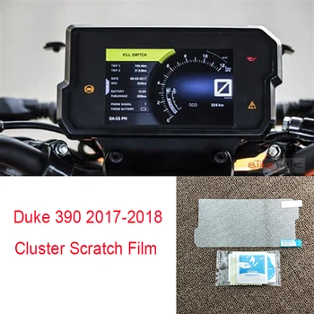 Za KTM Duke 390 VOJVODA 2017 2018 Instrument nadzorni Plošči Grozda na Praske Zaščita Film merilnik Hitrosti Screen Protector