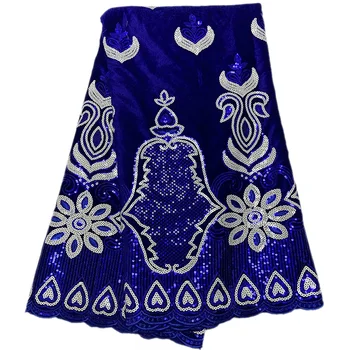 Ženske obleke Afriške svilene tkanine čudovito cvetje s polno zakonsko barve, bleščice ARV10 dobre kakovosti, vroče prodaje Žametne tkanine, čipke