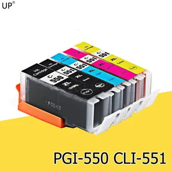 PGI550 CLI551compatible za topovi PIXMA ip7250 8750 MG5450 MX725 MX925 MG6450 MG5550 IX6850 MG5650 Tiskalnik PGI550 CLI551